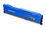 Kingston FURY Beast Blue 8GB 1600MHz DDR3 CL10 Desktop Memory Single Module KF316C10B/8