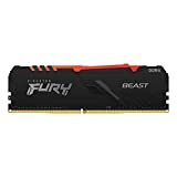 Kingston FURY Beast RGB 16GB 3200MHz DDR4 CL16 Mémoire Kit pour PC Module Simple KF432C16BBA/16