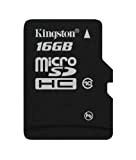 Kingston SDC10/16GBSP Carte micro SDHC/SDXC Classe 10 UHS-I de 16Go vitesse minimum de 10MB/s carte seule