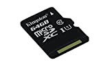 Kingston SDCS/64GBSP MicroSD Canvas Select UHS-I Classe 10 avec vitesse de lecture allant jusqu’à 80Mo/s ( carte seule ) - ...