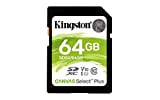 Kingston SDS2/64GB Canvas Select Plus Carte SD Class 10 UHS-I 64 Go