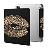 Kiss Print avec Gold Shimmer Saint Étui pour Tablette Ipad Housse De Protection IPAD Pro 2020 （11in）