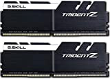 Kit Barrettes mémoire 32Go (2x16Go) DIMM DDR4 G.Skill Trident Z PC4-25600 (3200 MHz) (Gris et Blanc)
