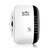 KKshop WiFi Répéteur Amplificateur, 300 Mbps Répéteur 2.4G WiFi Extender Avoir AP/Répéteur et WPS Fonction, avec RJ45 Câble Réseau