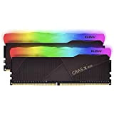 KLEVV CRAS X RVB 16GB kit (8GB x 2) 3200MHz Mémoire Gaming DDR4-RAM XMP 2.0 Haute Performance Surcadençage