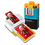 Kodak Dock Plus PD460, Imprimante Photo Portable pour Smartphones, Tirage Photo Instantané 10x15cm, iOS et Android, Bluetooth & Docking, Lot ...