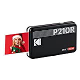 Kodak Mini 2 Imprimante Photo Portable, Photos instantanées Format 54 x 86 mm, Bluetooth et Compatible avec Smartphones iOS et ...