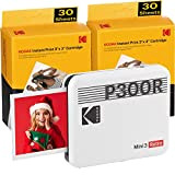 KODAK Mini 3 Retro, Imprimante Photo Portable, Impression Rapide, Photos HD, 54 x 86 mmn Bluetooth, Compatible iOS et Android, ...
