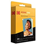 Kodak Papier Photo Zink Premium 2x3 Pouces (100 Feuilles) Compatible avec Les appareils Photo et imprimantes Kodak PRINTOMATIC, Kodak Smile ...