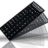 Kokobase® Qwerty Autocollant pour clavier anglais anglais
