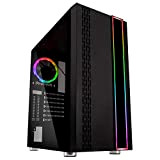 KOLINK Outline Boîtier PC Moyen Tour SSI-EEB - PC Gamer Boitier -RGB PC Case - Boitier PC Verre Trempé avec ...