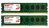 Komputerbay 16Go (2x 8Go) PC3-10600 DDR3 1333 10666 1333 DRAM DIMM 240 broches RAM bureau mémoire double canal Kit 9-9-9-25