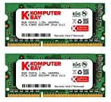Komputerbay 16Go Dual Channel Kit 2X 8GB 204pin 1.35v DDR3-1600 So-DIMM 1600 / 12800S (1600MHz, CL11) pour Mac et PC