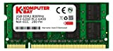 Komputerbay 2GB DDR2 800MHz PC2-6300 DDR2 PC2-6400 800 (200 PIN) Laptop SODIMM Laptop Memory