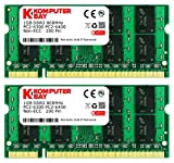 Komputerbay 2Go 2X 1Go DDR2 800 MHz PC2-6300 PC2-6400 DDR2 800 (200 PIN) SODIMM mémoire d'ordinateur portable