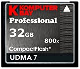 Komputerbay 32GB Professionnel Compact Flash carte 800X CF 120MB/s Vitesse Extrême UDMA 7 RAW