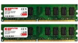 Komputerbay 8Go (2x4Go) DDR2 667MHz PC2-5300 PC2-5400 Mémoire DDR2 667 (240 PIN) DIMM bureau