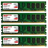 Komputerbay 8Go (4 x 2 Go) DDR2 DIMM (240 PIN) 800Mhz PC2 6400 / PC2 6300 1.8v