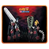 Konix Naruto Shippuden Tapis de souris 40 x 30 cm pour bureau PC gaming - Base antidérapante en caoutchouc - ...