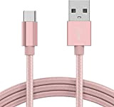 KP TECHNOLOGY Chargeur pour rien de téléphone (1) – Câble de charge en nylon tressé [1 m] USB C vers ...