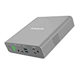 Krisdonia AC Power Bank Chargeur Portable pour Ordinateur Portable 27000mAh 130W Batterie Externe pour MacBook, Ordinateur Portable et Plus