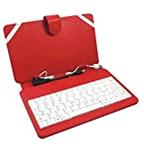 KTM Case Red with Black Keyboard Tablet 6 "to 7 MTK