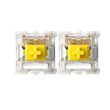 kutethy Gateron G Yellow Pro Switches Lot de 108 commutateurs linéaires RVB SMD 3 Broches pour Clavier mécanique de Jeu ...