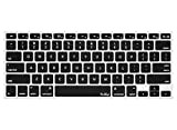 Kuzy Keyboard Silicone Cover Skin - Accessoires d'ordinateurs Portables (Noir, Silicone, Uniforme, 33,8 cm (13.3"))