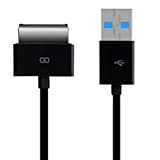 kwmobile Chargeur Compatible avec ASUS EEE Pad Transformer TF101 / TF300 / TF201 / TF700 - Chargeur Câble USB 40 ...