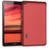 kwmobile Étui pour Tablette Compatible avec Huawei MediaPad T3 7.0 - Coque en TPU - Protection pour Tablette Rouge