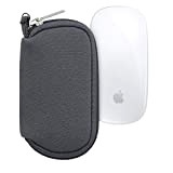 kwmobile Housse de Protection Compatible avec Souris Apple Magic Mouse 1/2 - Sacoche pour Souris en néoprène Gris