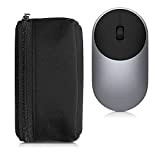 kwmobile Housse de Protection Compatible avec Souris Universal Wireless Mouse - Sacoche pour Souris en néoprène Noir