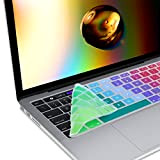 kwmobile Protection Clavier QWERTY (Espagnol) en Silicone Compatible avec Apple Macbook Pro 13 / Pro 15 / Pro 17 / ...