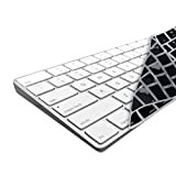 kwmobile Protection pour Clavier Compatible avec Apple Magic Keyboard avec Pavé Numérique - Protection Clavier Ordinateur QWERTY US en Silicone ...
