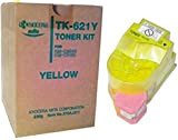Kyocera 370AJ311 TK-621Y Cartouche de toner jaune pour photocopieurs numériques Kyocera KM-C2030 et KM-C3130, jusqu'à 11500 pages à 5 % ...