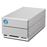 LaCie 2big Dock Thunderbolt 3, 28 To, Disque Dur Externe RAID HDD, emplacements cartes SD & CF, Thunderbolt 3 USB-C USB 3.0, abonnement ...