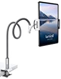 Lamicall Support Tablette, Support Réglable avec col de Cygne - Universelle Support pour 2022 iPad Pro 10.5, 9.7, iPad Air ...
