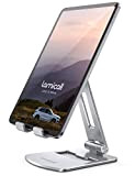 Lamicall Support Tablette, Support Tablette Réglable - Pliable Support iPad pour 4.7"~13" Tablette, 2022 iPad Pro 9.7, 10.5, 12.9, iPad ...