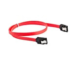 lanberg Cable SATA III 6GB-S HEMBRA HEMBRA Clip Metal 30 cm Rojo