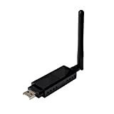 Lazimin Adaptateur WiFi USB, Carte Réseau sans Fil Portable avec Chipset AR9271 avec Antenne 2DBI Détachable, Prise en Charge de ...