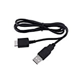 Lazmin Câble de données USB, câble de Chargeur de données USB 2.0 Compatible pour Appareil Photo numérique Sony MP3 Mp4 ...