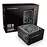 LC-POWER LC6550M V2.31 Alimentations PC Super Silent Modular Serie 550 W, 80 Plus® Gold, 110-240 V with120 mm Fan, Efficiency ...