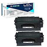 LCL Cartouche de Toner Compatible 49X Q5949X CRG-708 6000 Pages (2 Noir) Remplacement pour HP Laserjet 1320/1320N/1320TN/3390MFP/3392MFP/1320nw/1320t/3390/3392
