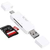 Lecteur Carte SD/Micro SD, Lecteur de Carte SD USB C/USB 2.0, USB C Lecteur de Carte Mémoire OTG USB 2.0 ...