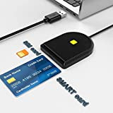 Lecteur de Carte d'identité USB Lecteur de Carte à Puce Lecteur de Carte SIM pour DOD Militaire USB accès commun ...