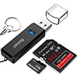 Lecteur de Carte USB 3.0, Beikell Lecteur de Carte Mémoire SD/Micro SD Haute Vitesse Card Reader MMC Memory Stick SDXC ...