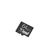 Leef Carte microSD avec Adaptateur 64 Go pour Universel – Noir