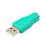 Léger USB mâle Pratique pour Adaptateur de câble Femelle PS2 pour Ordinateurs PC Portable Note Clavier Souris