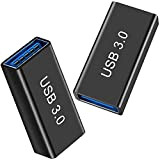 leizhan Adaptateur 3.0 USB A vers 3.0 USB A, Adaptateur USB Femelle à Femelle, Connecteur d'extension Adaptateur 3.0 USB pour ...