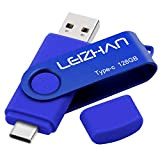 leizhan Clé USB 3.0 128 Go Flash Drive USB Type C OTG Pendrive USB pour Huawei Samsung Smartphone Android de ...